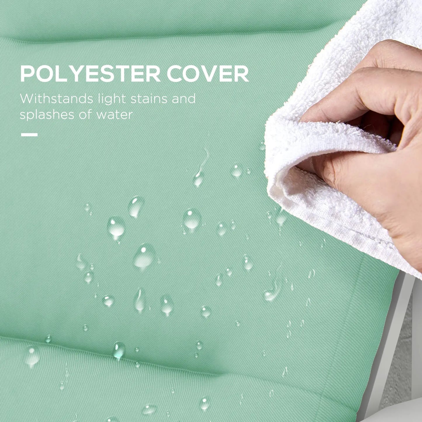 Adirondack Chair Cushion, with Back and Ties, Green Patio Chair Cushions at Gallery Canada