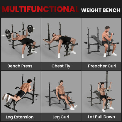 Weight Bench, Press Rack, Preacher Curl, Lat Pull Down Weight Benches at Gallery Canada
