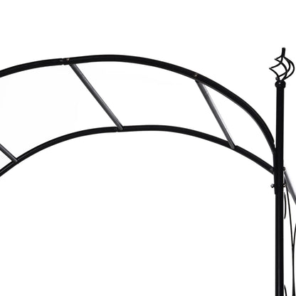 7' Metal Garden Arbor Arch, Scrollwork Doors, for Ceremony, Weddings Garden Arches at Gallery Canada