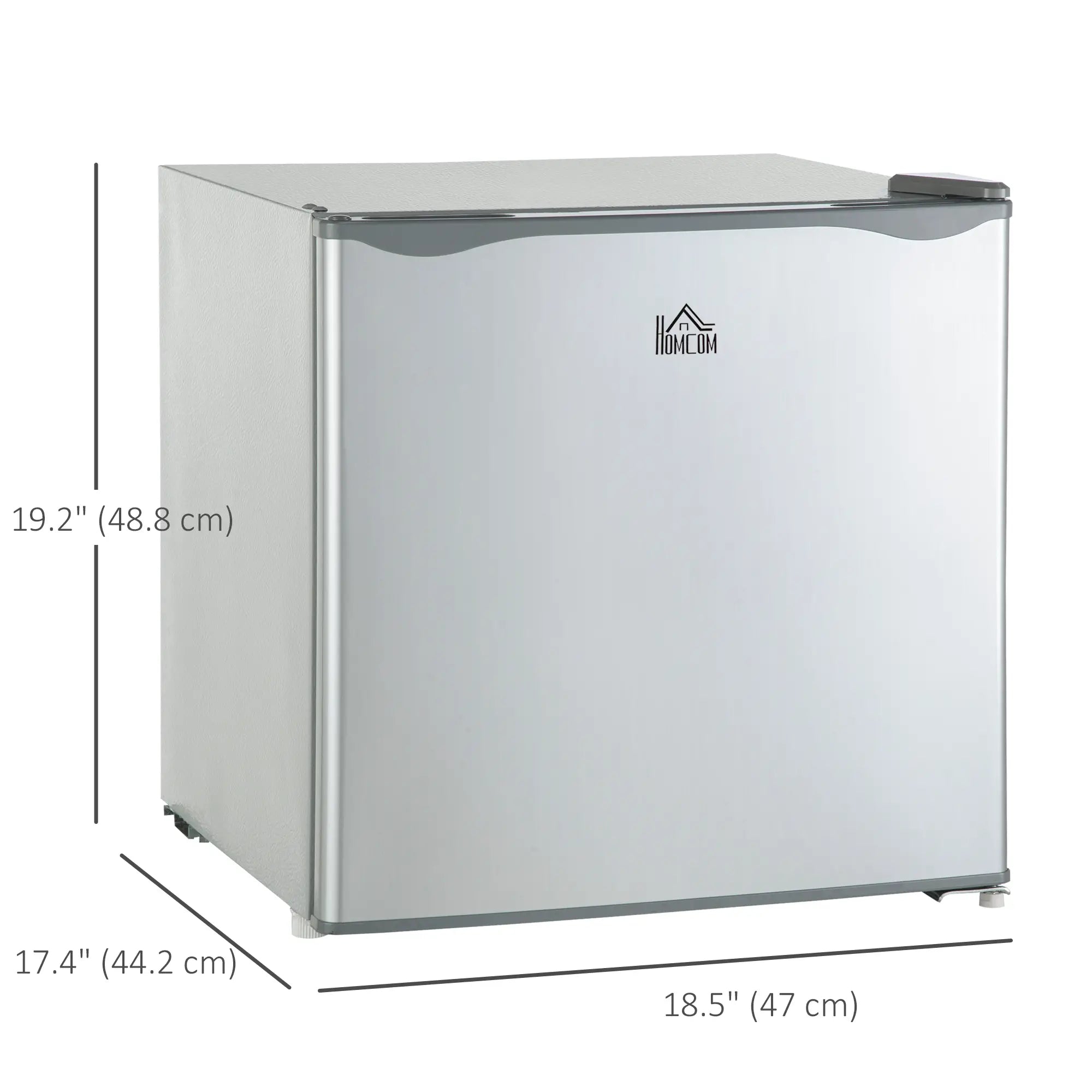1.1 Cu. Ft. Mini Freezer, Compact, Reversible Door, Adjustable Temperature, Grey Small Kitchen Appliances at Gallery Canada