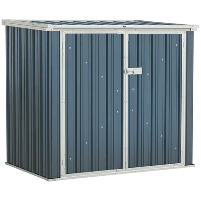 5ft x 3ft Outdoor Storage Shed, Lockable Double Doors Sheds at Gallery Canada