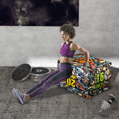 Soft Plyo Box, 3-in-1, Non-Slip Jump Box, 24" x 20" x 16" More-Strength Training Equipment at Gallery Canada