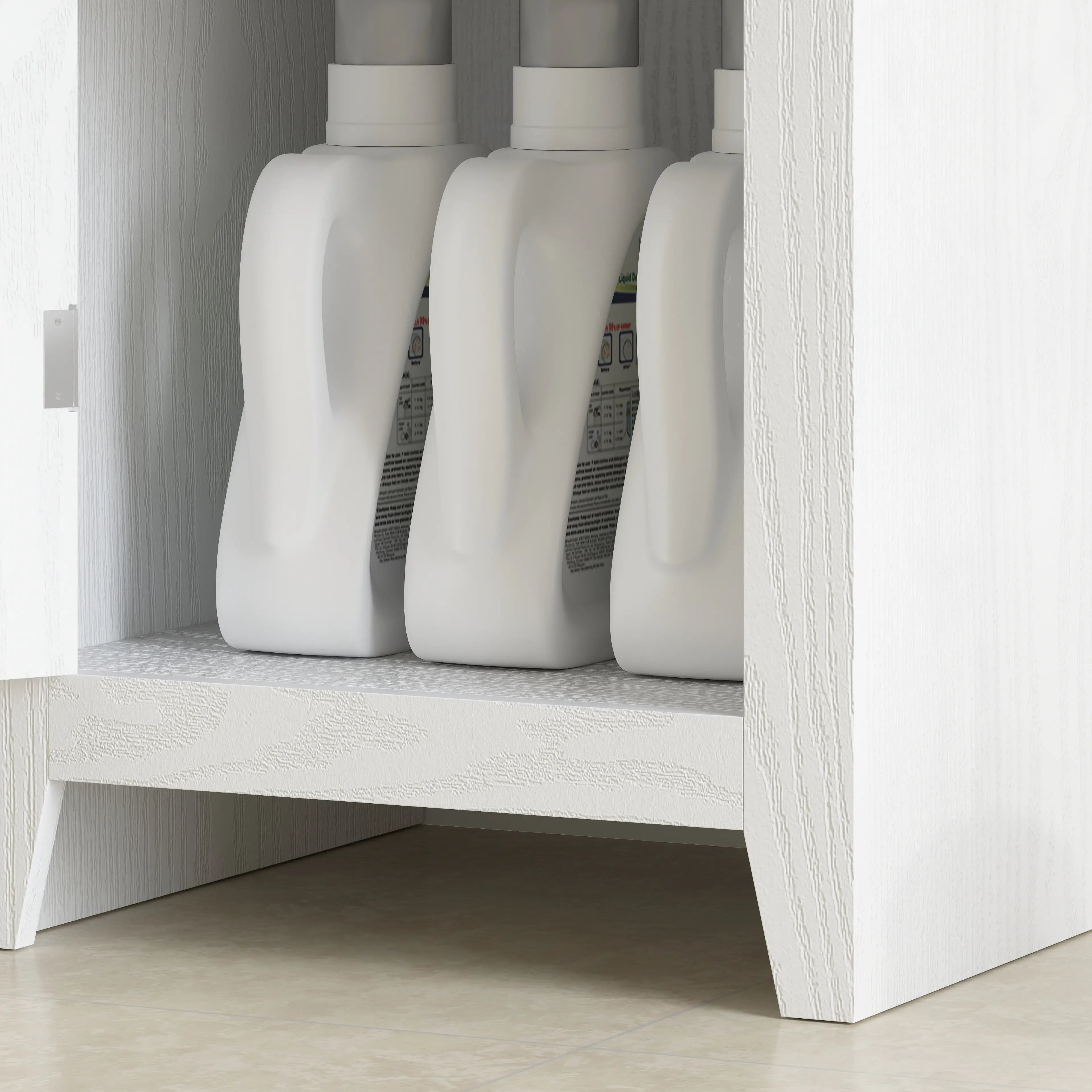 67 Farmhouse Kitchen Pantry Cabinet, Adjustable Shelves, White Kitchen Pantry Cabinets at Gallery Canada