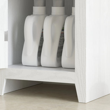 67 Farmhouse Kitchen Pantry Cabinet, Adjustable Shelves, White Kitchen Pantry Cabinets at Gallery Canada