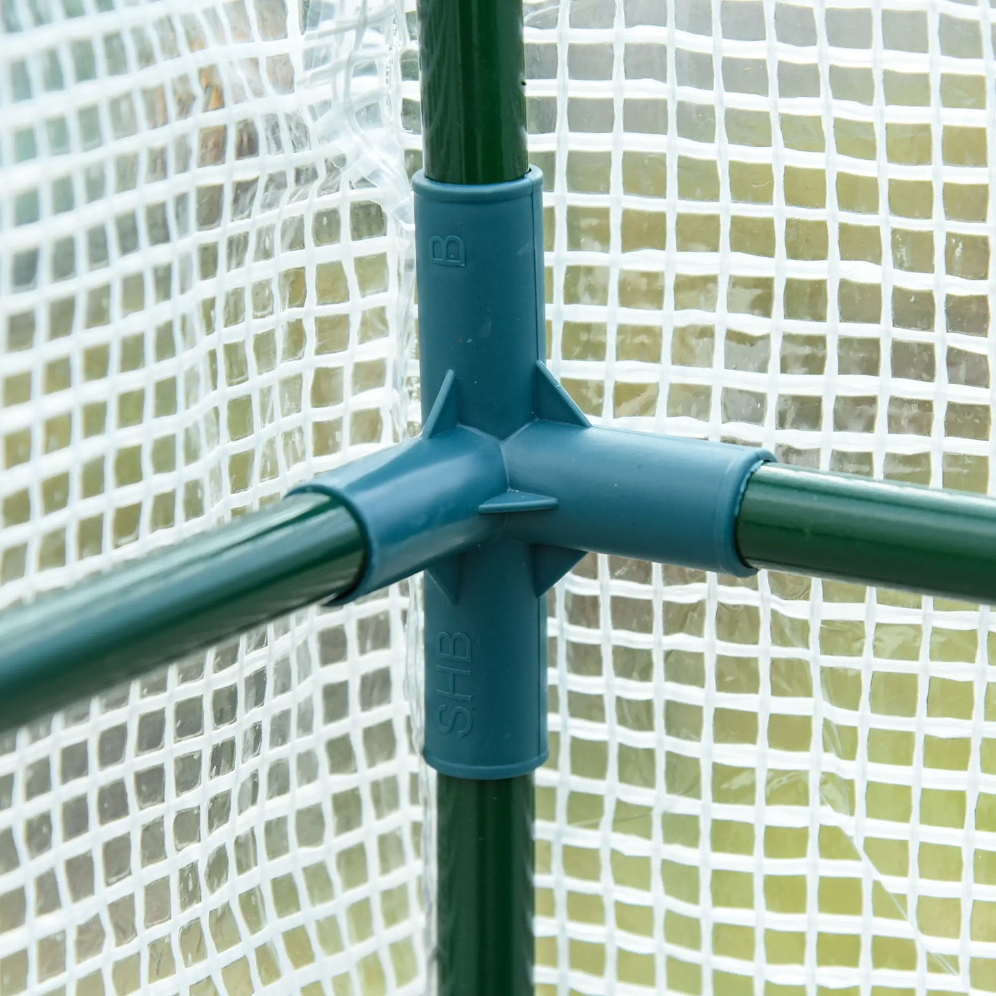 7' x 3' x 7' Walk-In Greenhouse, Roll-Up Mesh Windows, Zipper Door, White Walk In Greenhouses at Gallery Canada