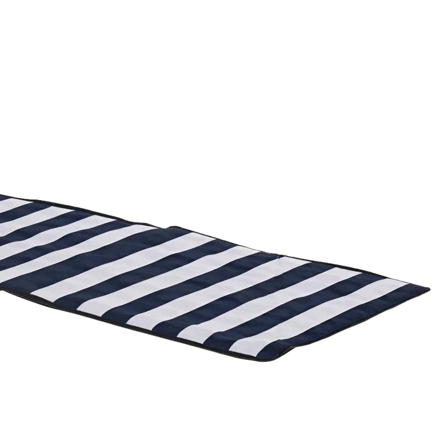 Foldable Lounge Chairs Set, Adjustable Backrest, Blue White Beach Accessories at Gallery Canada