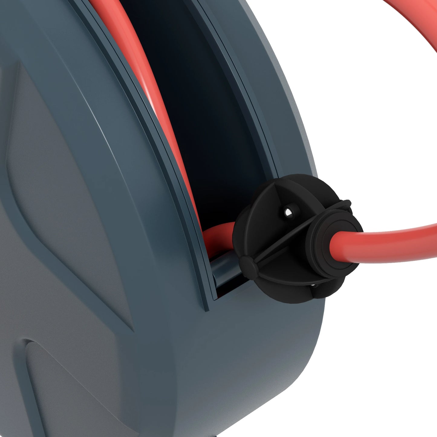 1/2" 49ft Retractable Hose Reel, 8 Pattern Nozzle, Auto Rewind Garden Accessories at Gallery Canada