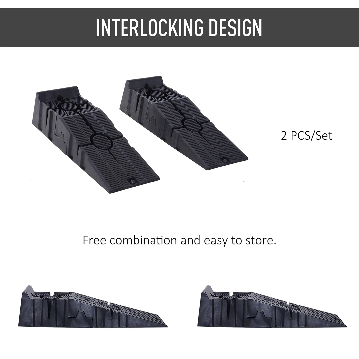 Car Ramps for Oil Changes, 6.7" High, 5500 lbs, 2PC Bike Parking Stands at Gallery Canada