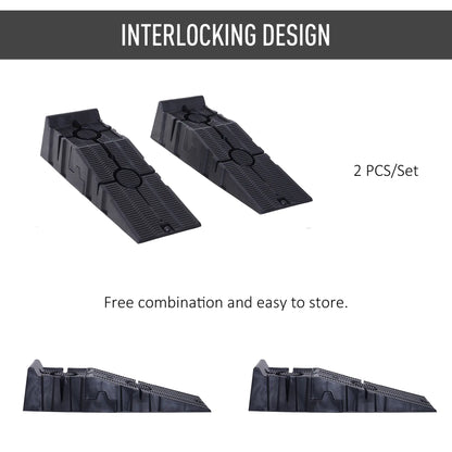 Car Ramps for Oil Changes, 6.7" High, 5500 lbs, 2PC Bike Parking Stands at Gallery Canada
