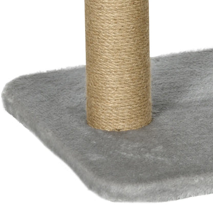 Small Cat Tree, Jute Scratching Posts, Top Perch, Light Grey Cat Trees at Gallery Canada