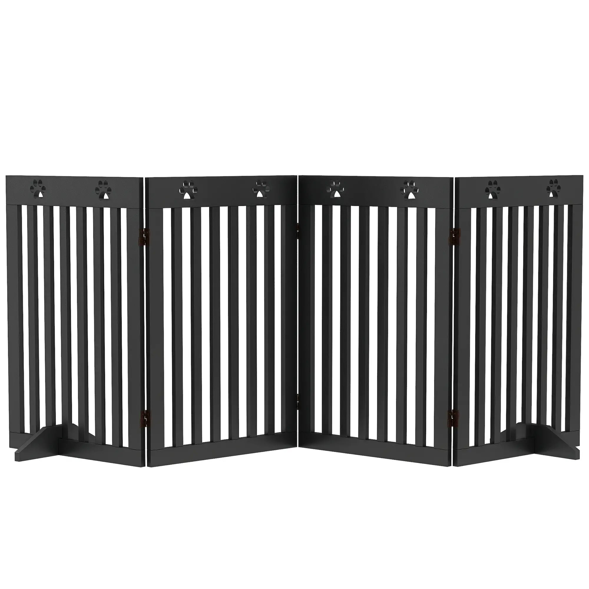80 Extra Wide Pet Gate With Support Feet, Black Houses, Kennels & Pens at Gallery Canada