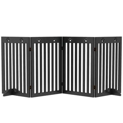 80 Extra Wide Pet Gate With Support Feet, Black Houses, Kennels & Pens at Gallery Canada