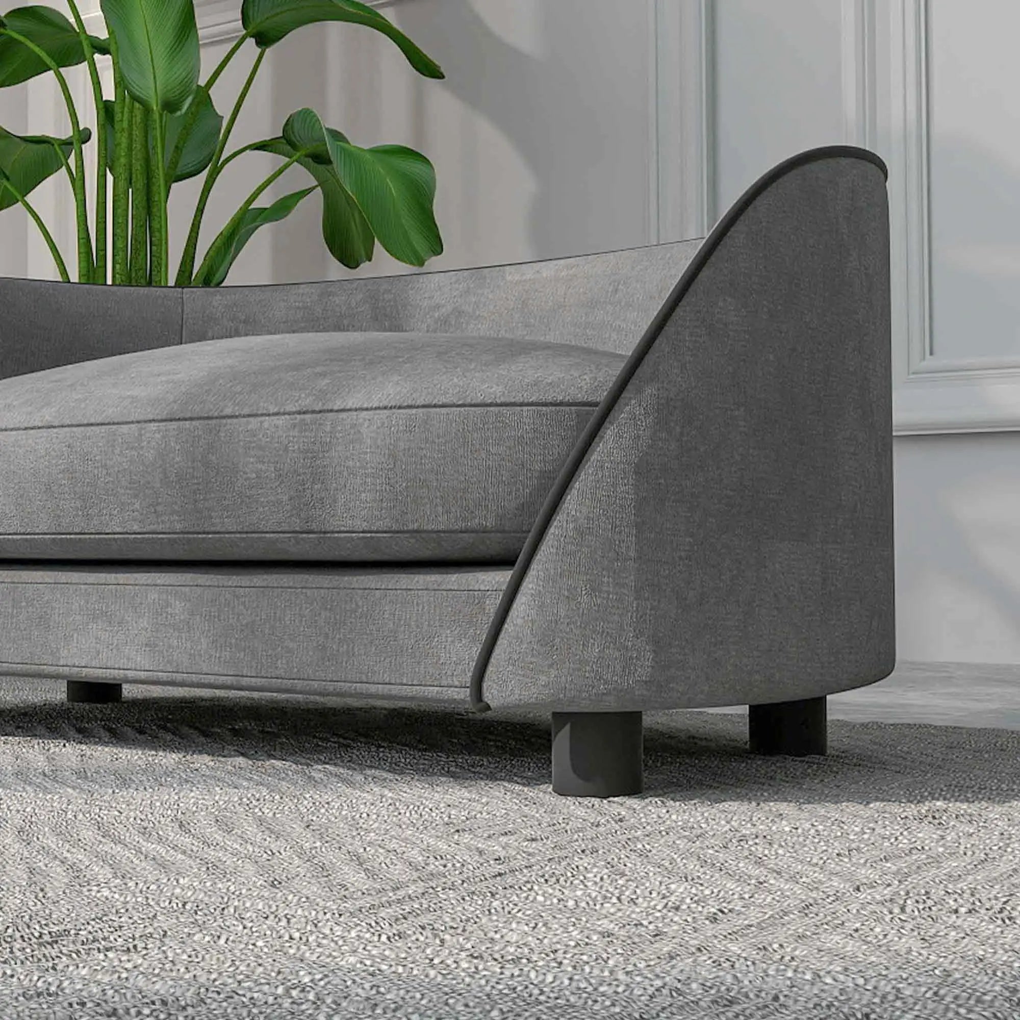 Pet Sofa Dog Couch, Small to Medium, Soft Cushion, Washable Cover, Grey Dog Sofas at Gallery Canada