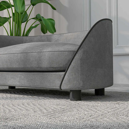 Pet Sofa Dog Couch, Small to Medium, Soft Cushion, Washable Cover, Grey Dog Sofas at Gallery Canada
