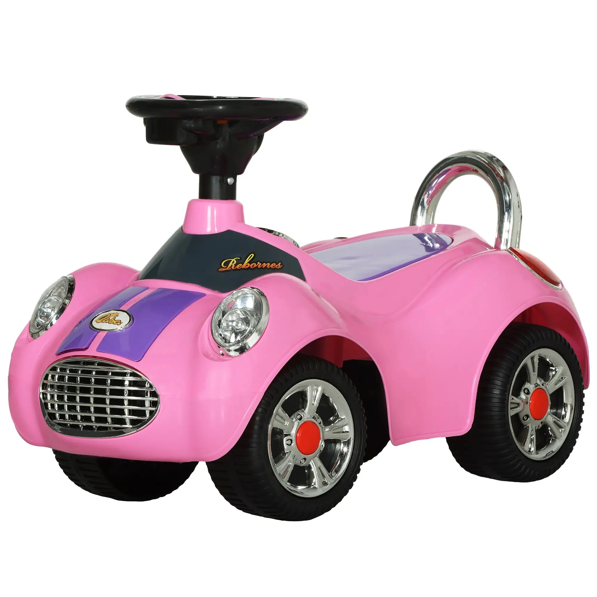 Baby Push Car With Music, Horn, Light, Pink Push Cars for Toddlers Pink at Gallery Canada