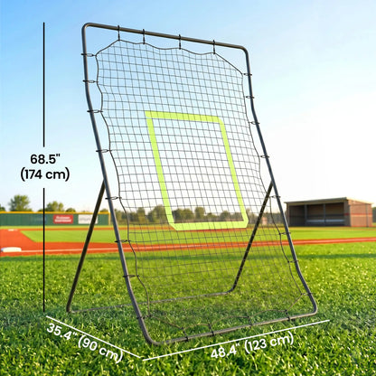 4x5.7ft Volleyball Rebounder Net, Baseball Lacrosse Training Net Baseball at Gallery Canada
