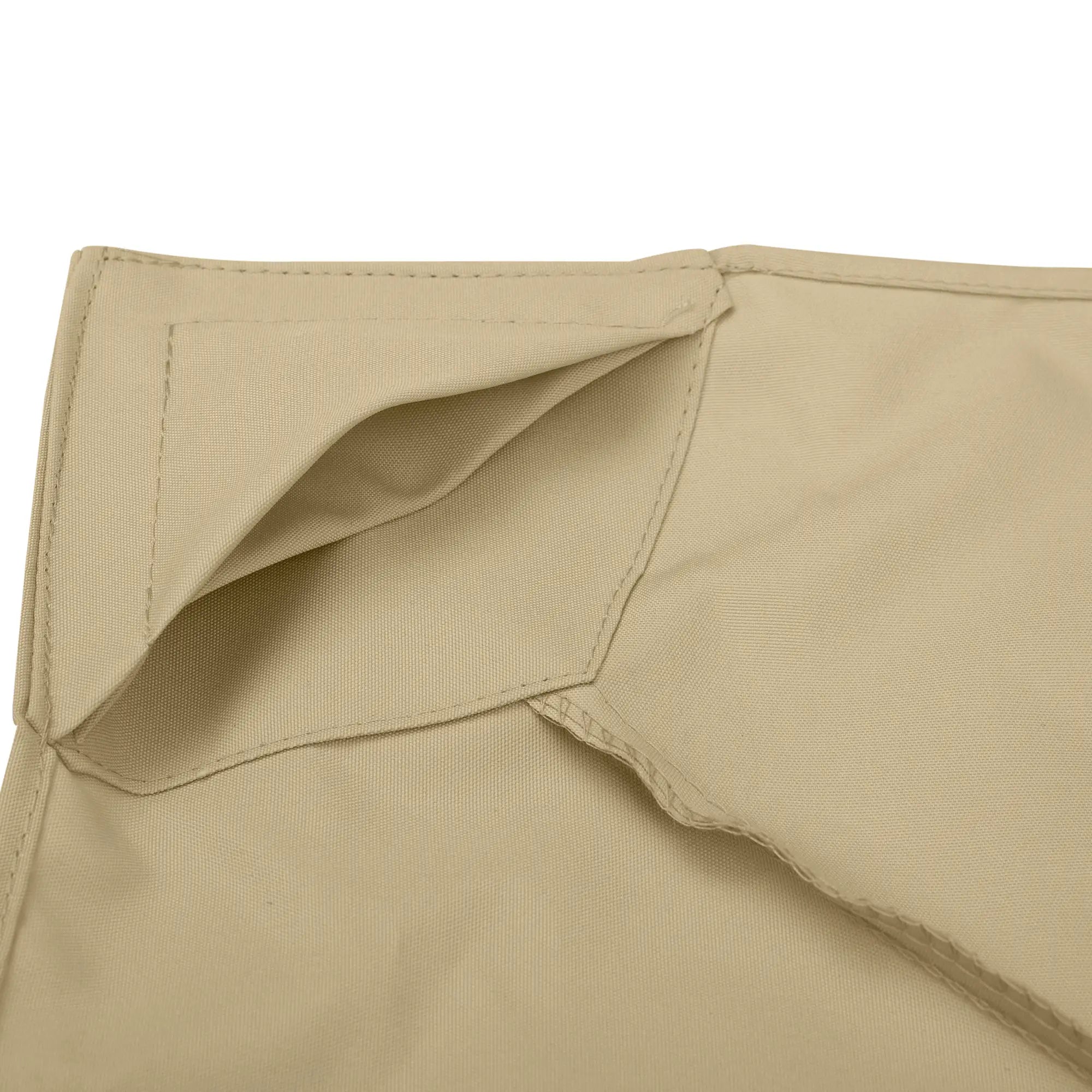10' x 10' 2-Tier Canopy Cover, Outdoor Garden Gazebo, Beige Gazebos at Gallery Canada