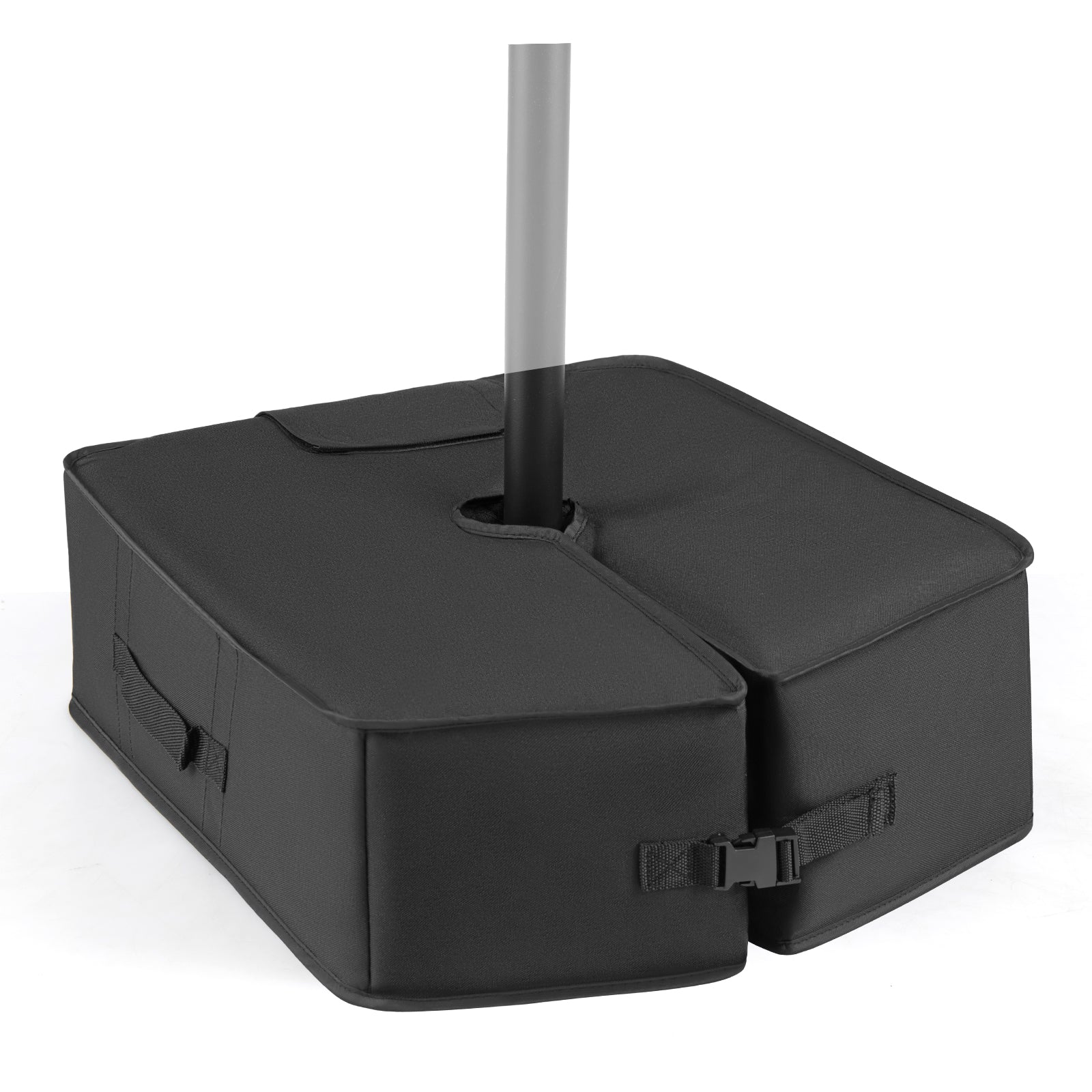 90 Lbs Sand-Fillable Umbrella Base, Black Outdoor Umbrella Bases at Gallery Canada