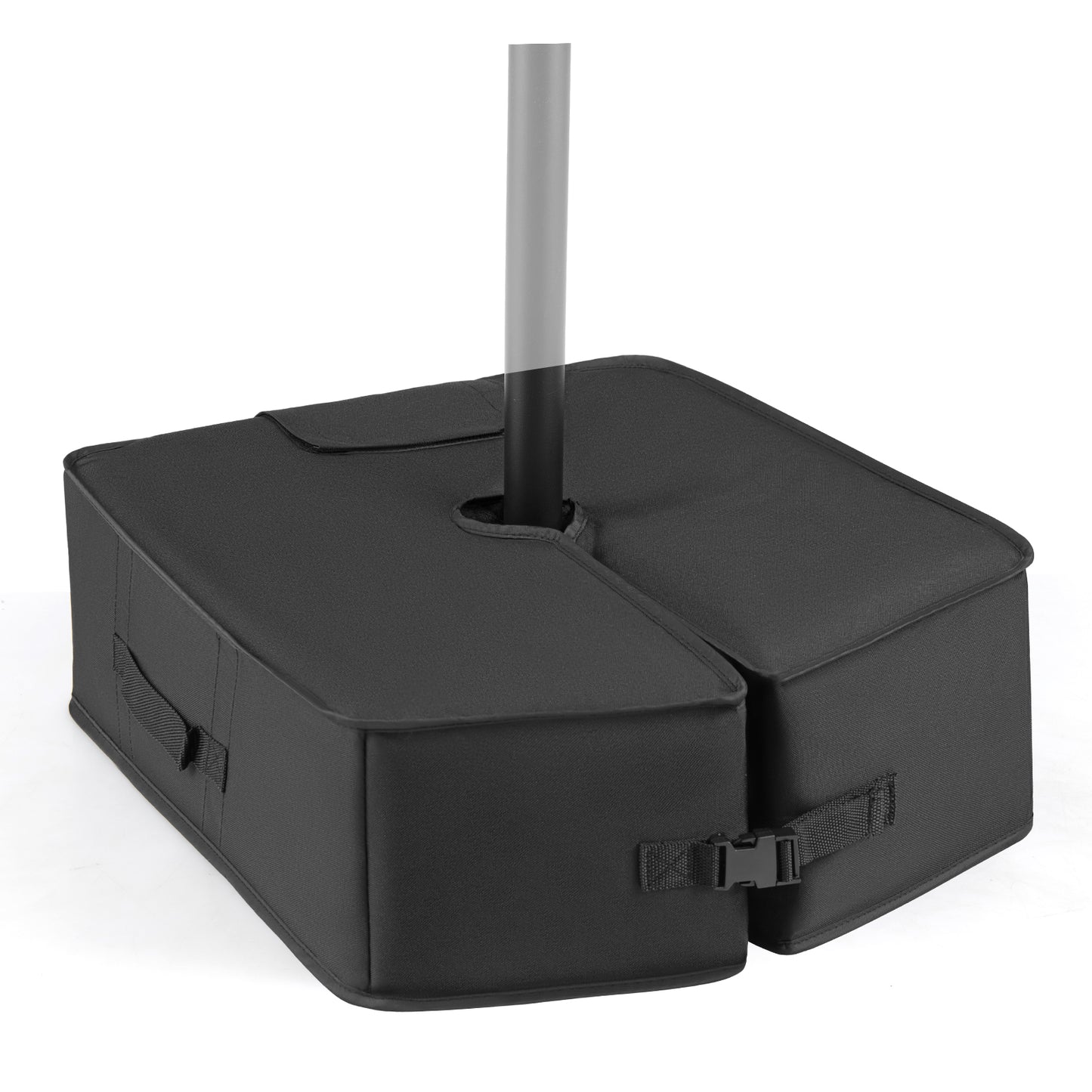 90 Lbs Sand-Fillable Umbrella Base, Black Outdoor Umbrella Bases at Gallery Canada