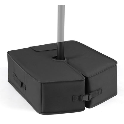 90 Lbs Sand-Fillable Umbrella Base, Black Outdoor Umbrella Bases at Gallery Canada