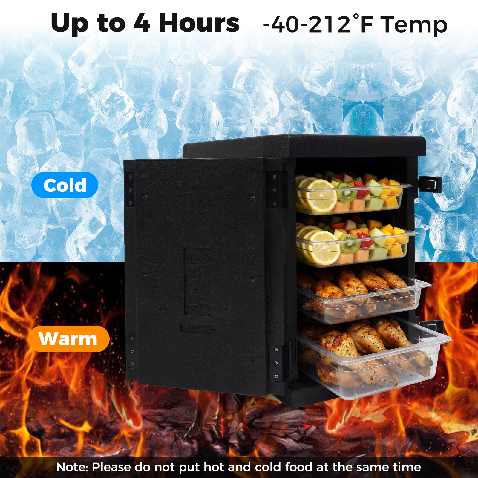 91 Qt Insulated Food Pan Carrier, Safety Buckles Coolers at Gallery Canada