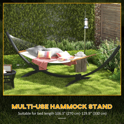12' Steel Hammock Stand, For Garden Camping Patio, Grey Hammock Stands at Gallery Canada