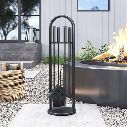 Fireplace Tools Set, 5 Pieces, Black Fireplaces & Accessories at Gallery Canada