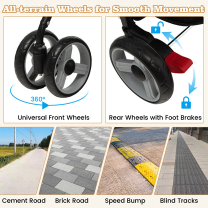 Toddler Travel Stroller, Airplane, Canopy, Adjustable Backrest, Gray Baby Strollers at Gallery Canada