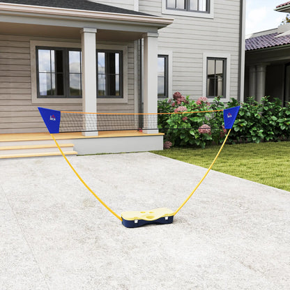Portable Badminton Net Set, 9.5x5 ft, Foldable, Includes Rackets, Shuttlecocks Badminton at Gallery Canada