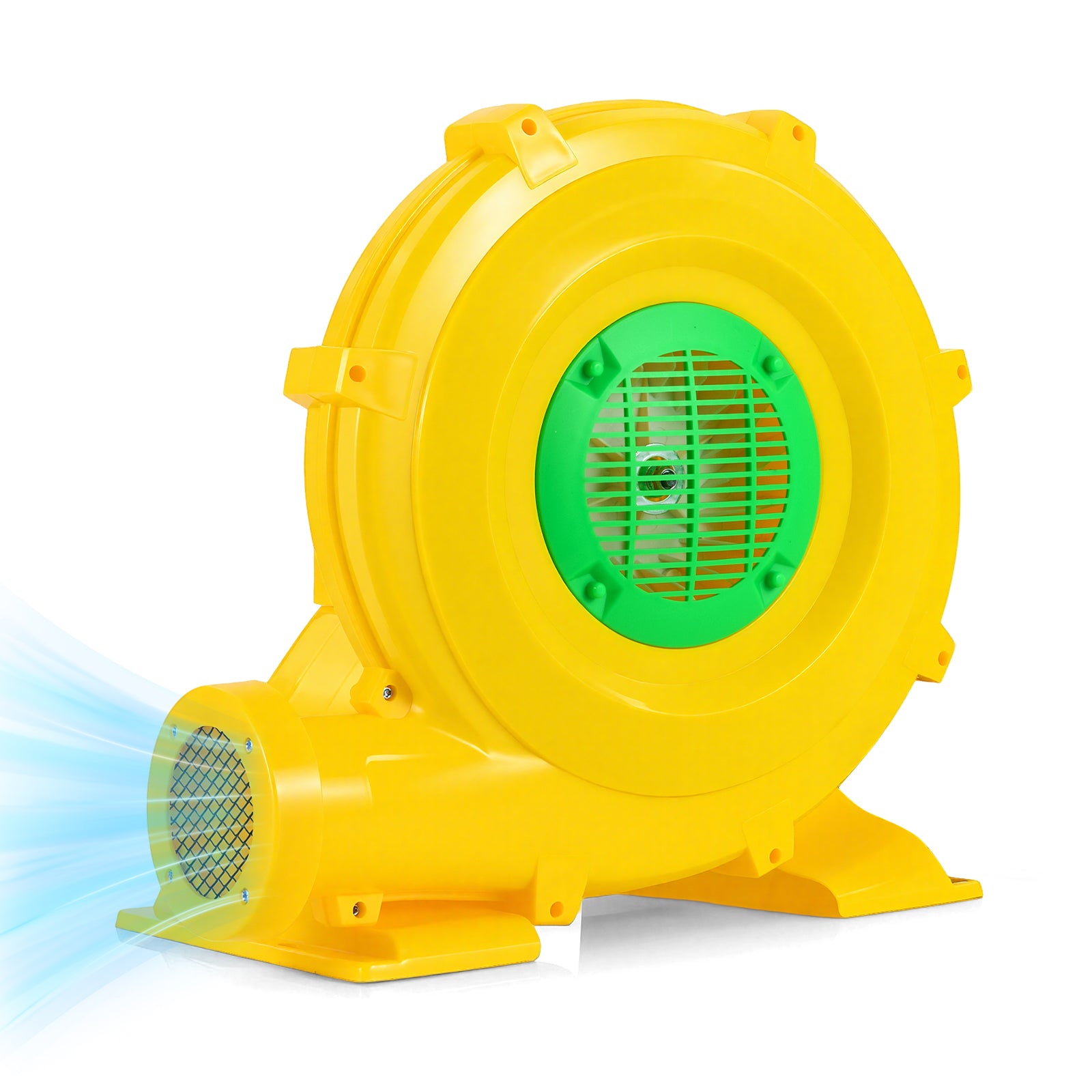 980W Bounce House Blower 1.31 HP Portable Air Pump Fan with Handle and Ground Stakes Air Blowers at Gallery Canada