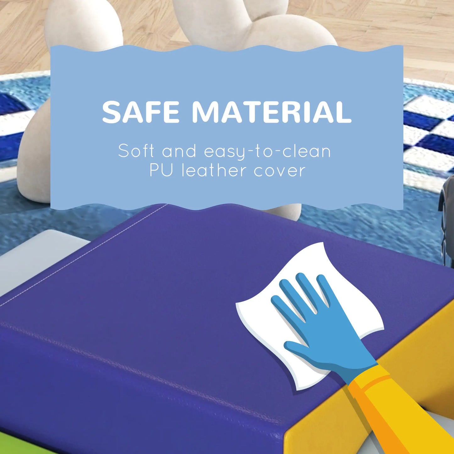 4 Piece Foam Play Set, Toddlers and Children, Dark Baby Gym & Playmats at Gallery Canada