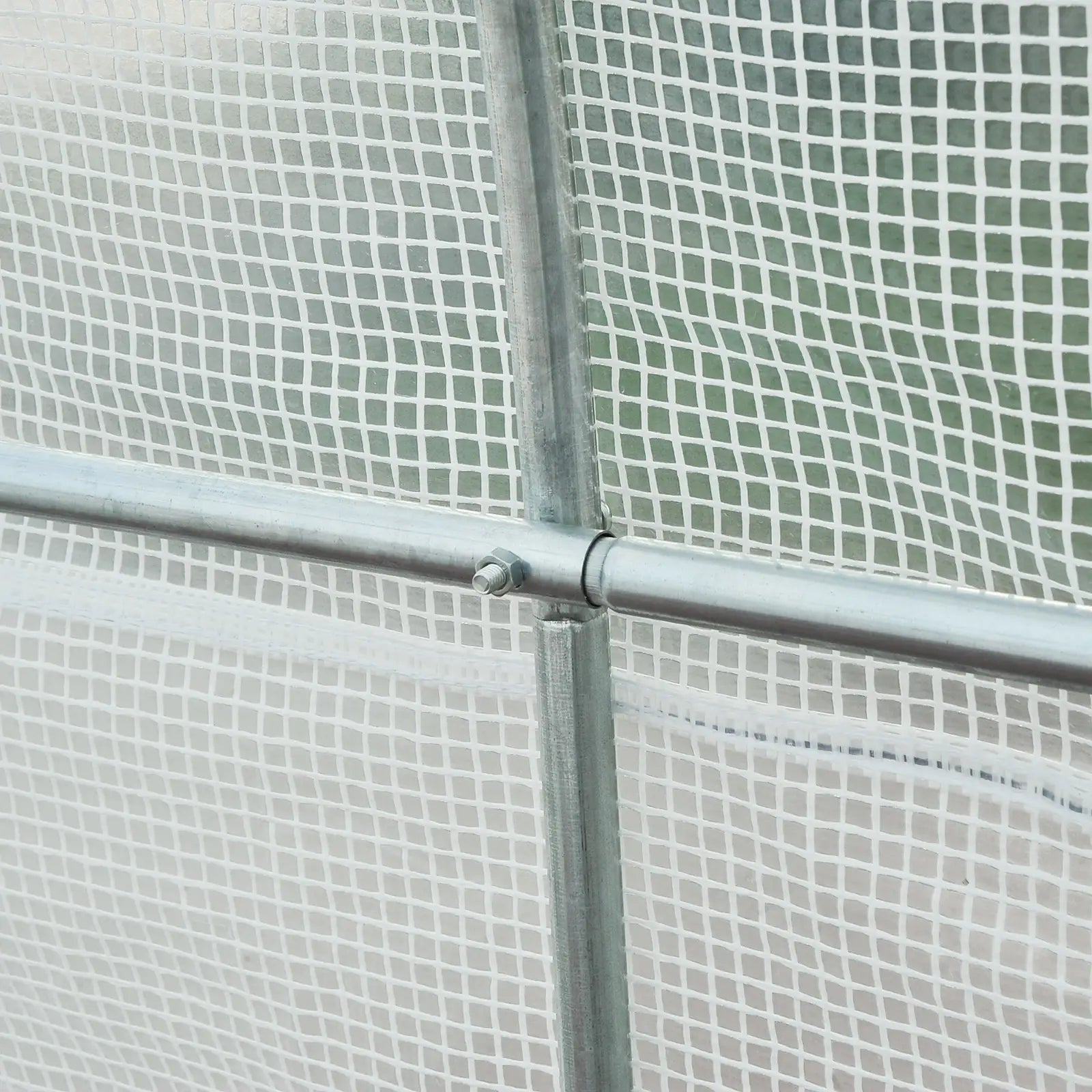 14.6x6.6x6.6ft Walk-in Greenhouse, Portable Garden Plant House, White Walk In Greenhouses at Gallery Canada