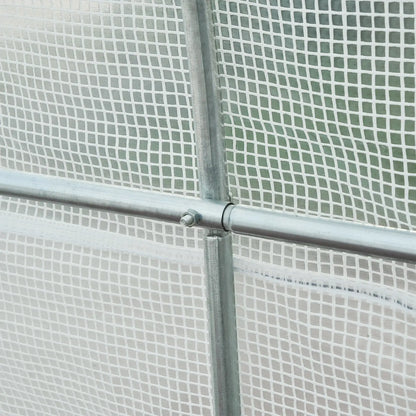 14.6x6.6x6.6ft Walk-in Greenhouse, Portable Garden Plant House, White Walk In Greenhouses at Gallery Canada