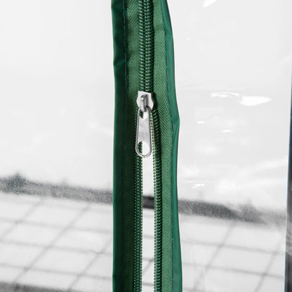 27" x 20" x 65" Portable Greenhouse, 4 Tier Shelves, Wheels, Steel Frame, Clear Plastic Cover Greenhouses at Gallery Canada