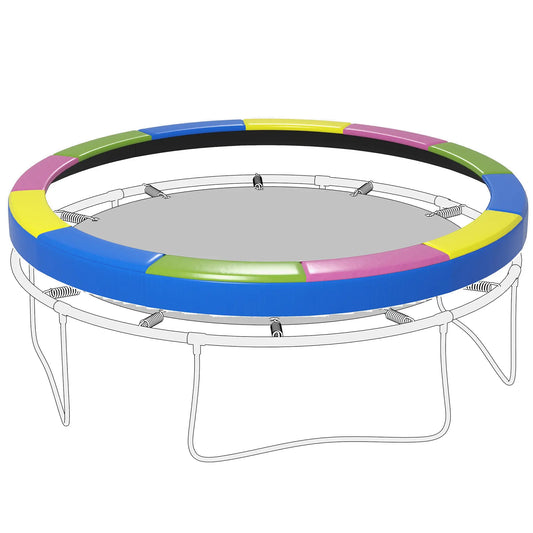 14FT Trampoline Spring Cover, Waterproof, Tear-Resistant, Multi-Colored Trampolines Multi-Colored at Gallery Canada