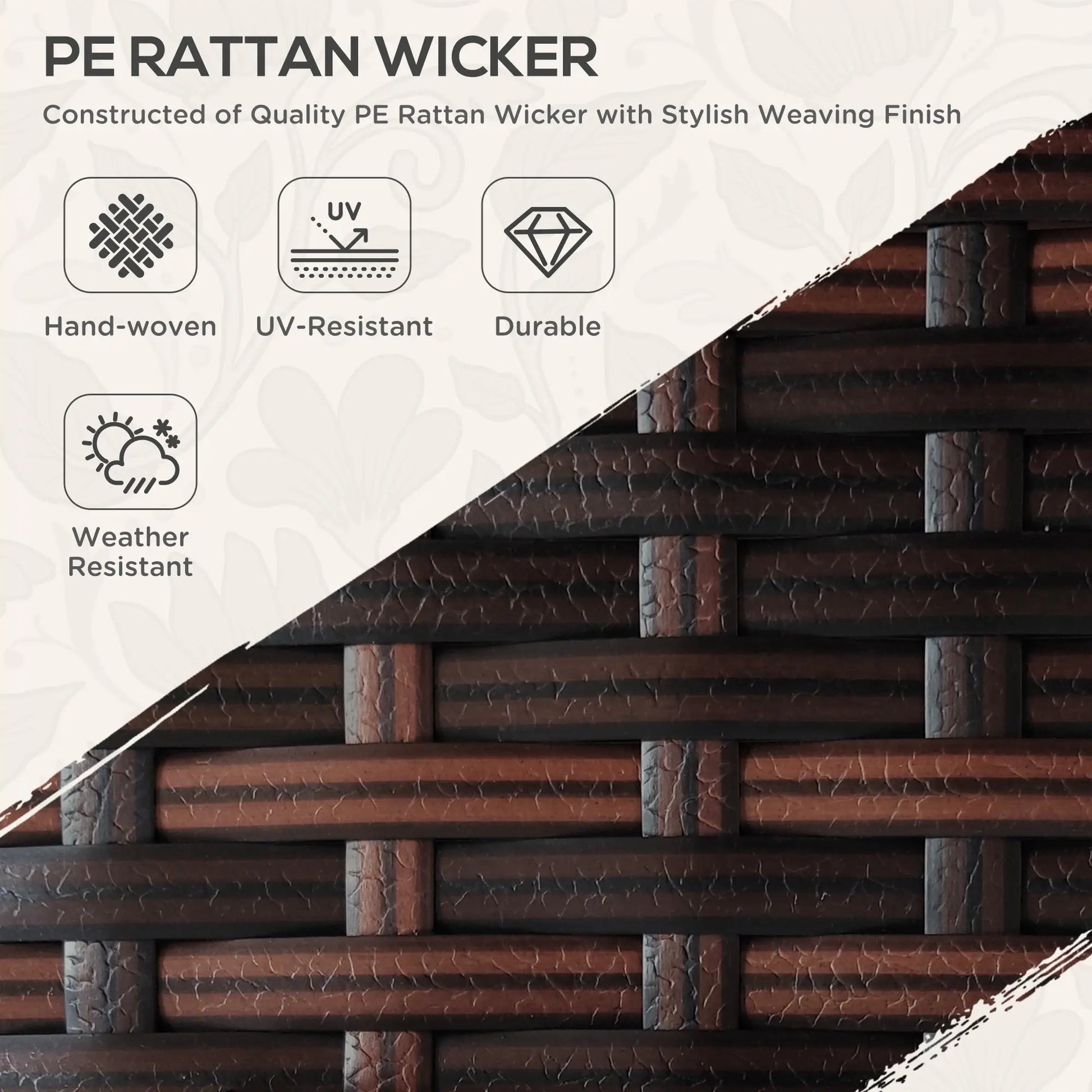 2 Pcs Square PE Rattan Ottoman Set, Outdoor Footrest with Removable Cushion, Sky Blue Patio Furniture Sets at Gallery Canada