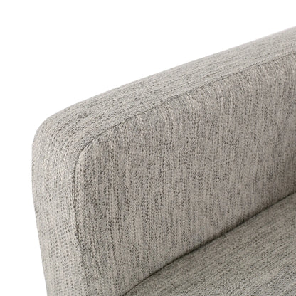Upholstered Counter Stool, Rubberwood Frame, 24" L x 23" W x 39.5" H, Light Grey Bar Stools at Gallery Canada