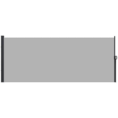 13' x 6' Retractable Side Awning, Outdoor Privacy Screen, Light Grey Retractable Side Awning at Gallery Canada
