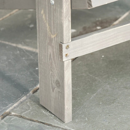 Wood Adirondack Chair Light Grey for Patio, Garden & Deck, Light Grey Patio Chairs at Gallery Canada