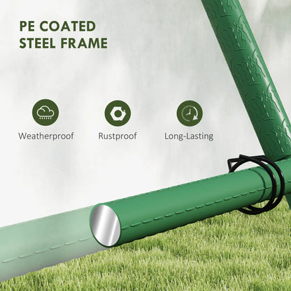 Adjustable A-Frame Garden Trellis, 20 Metal Clips, 4 Net Straps Plant Stands at Gallery Canada