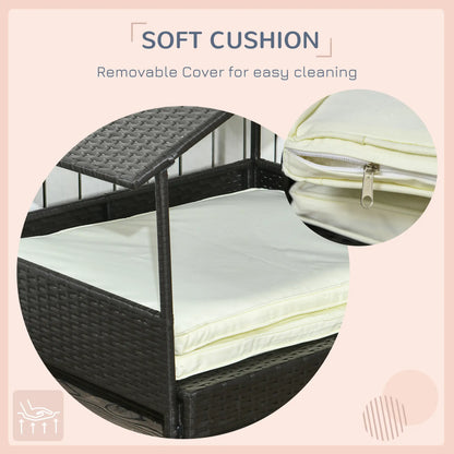 Extendable Wicker Dog Bed, Soft Cushion Washable Cover, Small Medium Dogs, Cream White Houses, Kennels & Pens at Gallery Canada