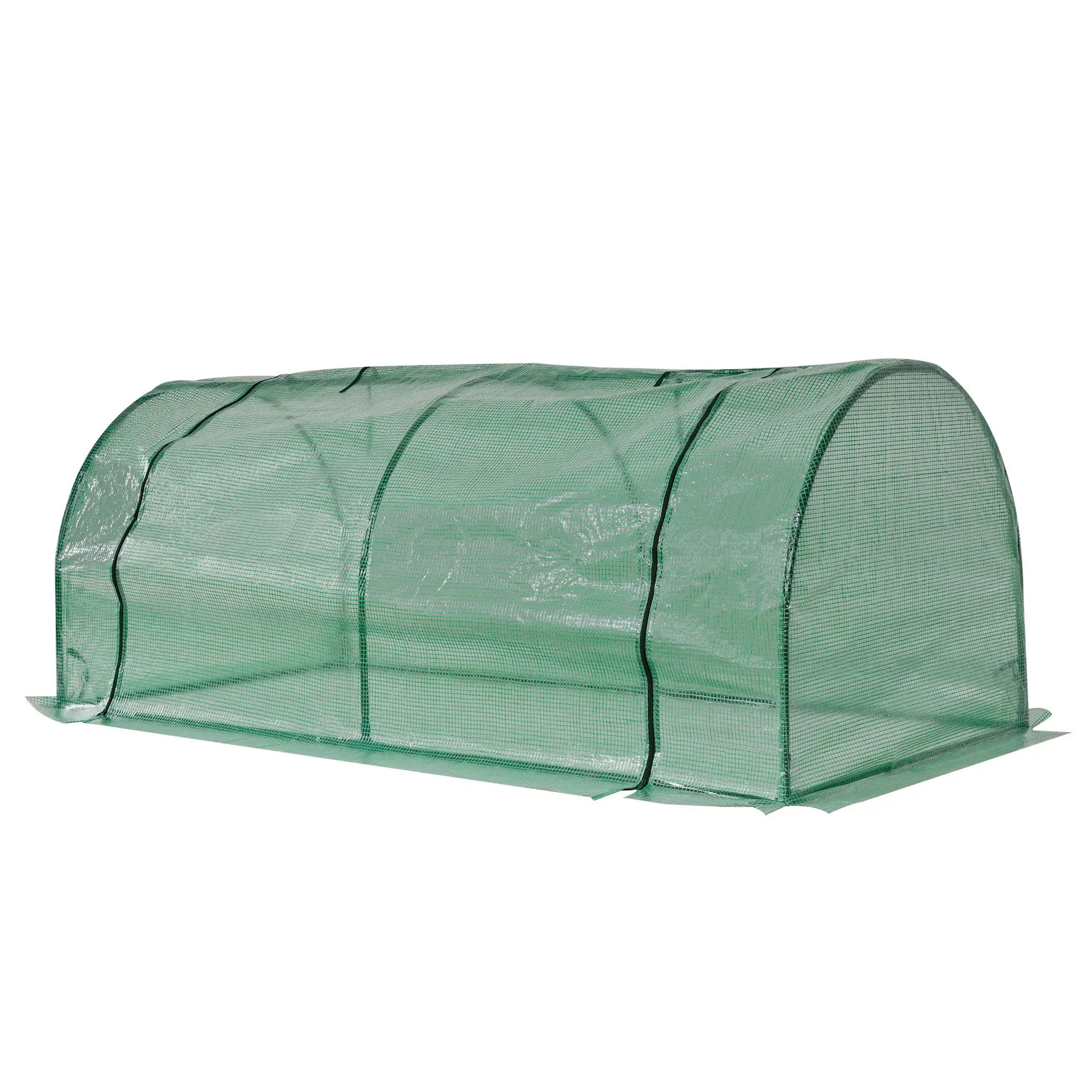 Mini Greenhouse With Zippered Doors, 79
