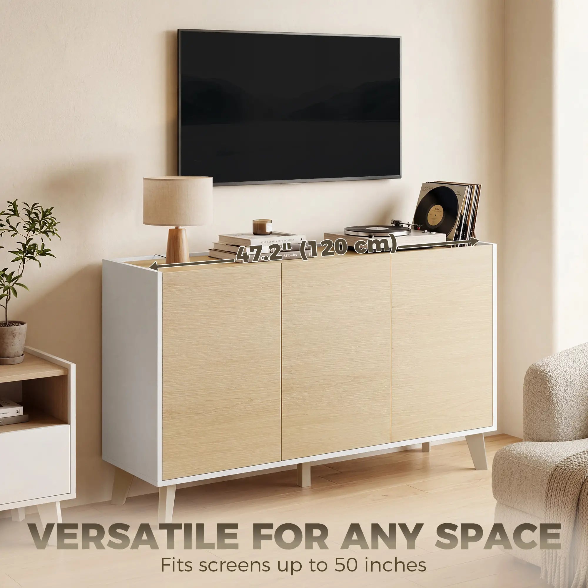 Sideboard Buffet Cabinet, 47