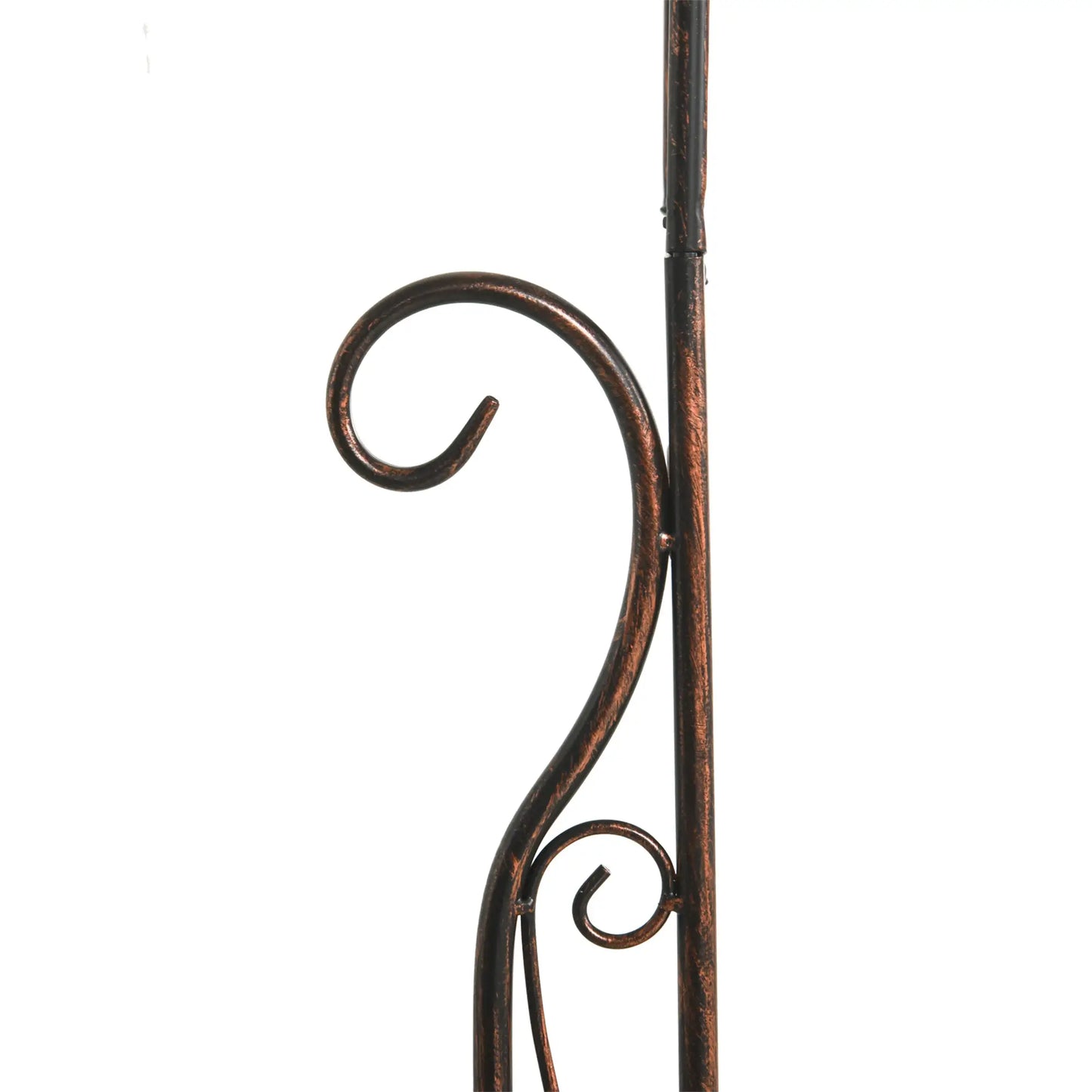 7.5ft Metal Garden Arch, Outdoor Walkway Arbor, Climbing Vine Plants, Black Garden Arches at Gallery Canada