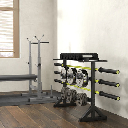 1100LBS Capacity Weight Rack, Plate and Dumbbell Rack, Home Gym Storage Benches Racks & Bars at Gallery Canada