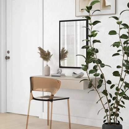 22" x 30" Bathroom Mirror, Rectangular Wall Mirror, Black Wall Mirrors at Gallery Canada