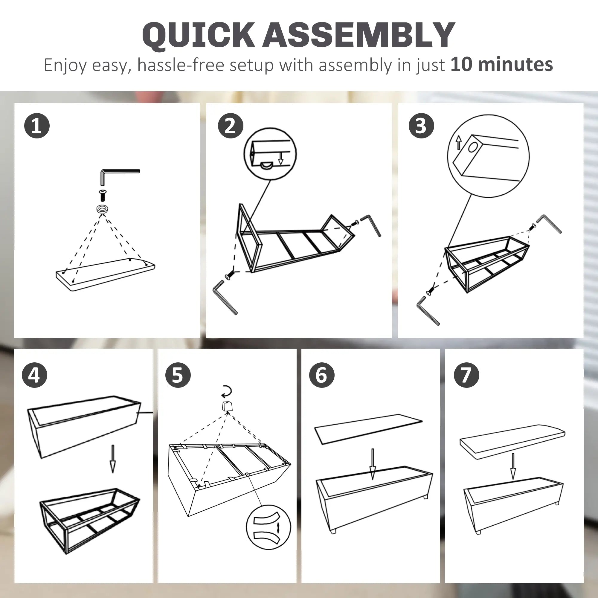 44 Inches Ottoman with Storage, Lid, Legs, Corduroy Bench, Light Grey Storage Ottomans & Benches at Gallery Canada