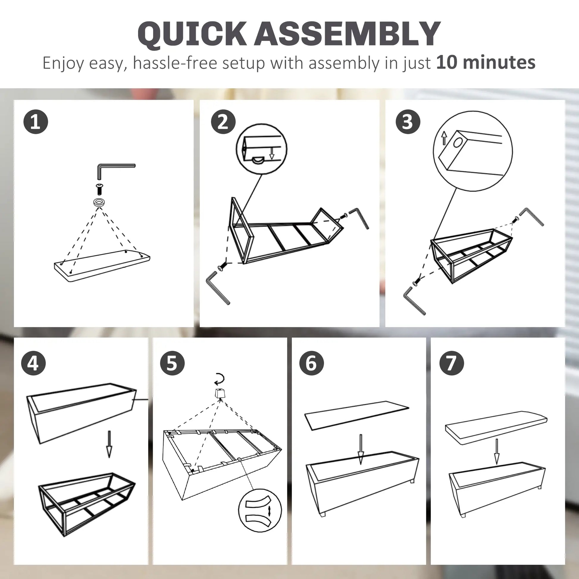 44 Inches Ottoman with Storage, Lid, Legs, Corduroy Bench, Light Grey Storage Ottomans & Benches at Gallery Canada