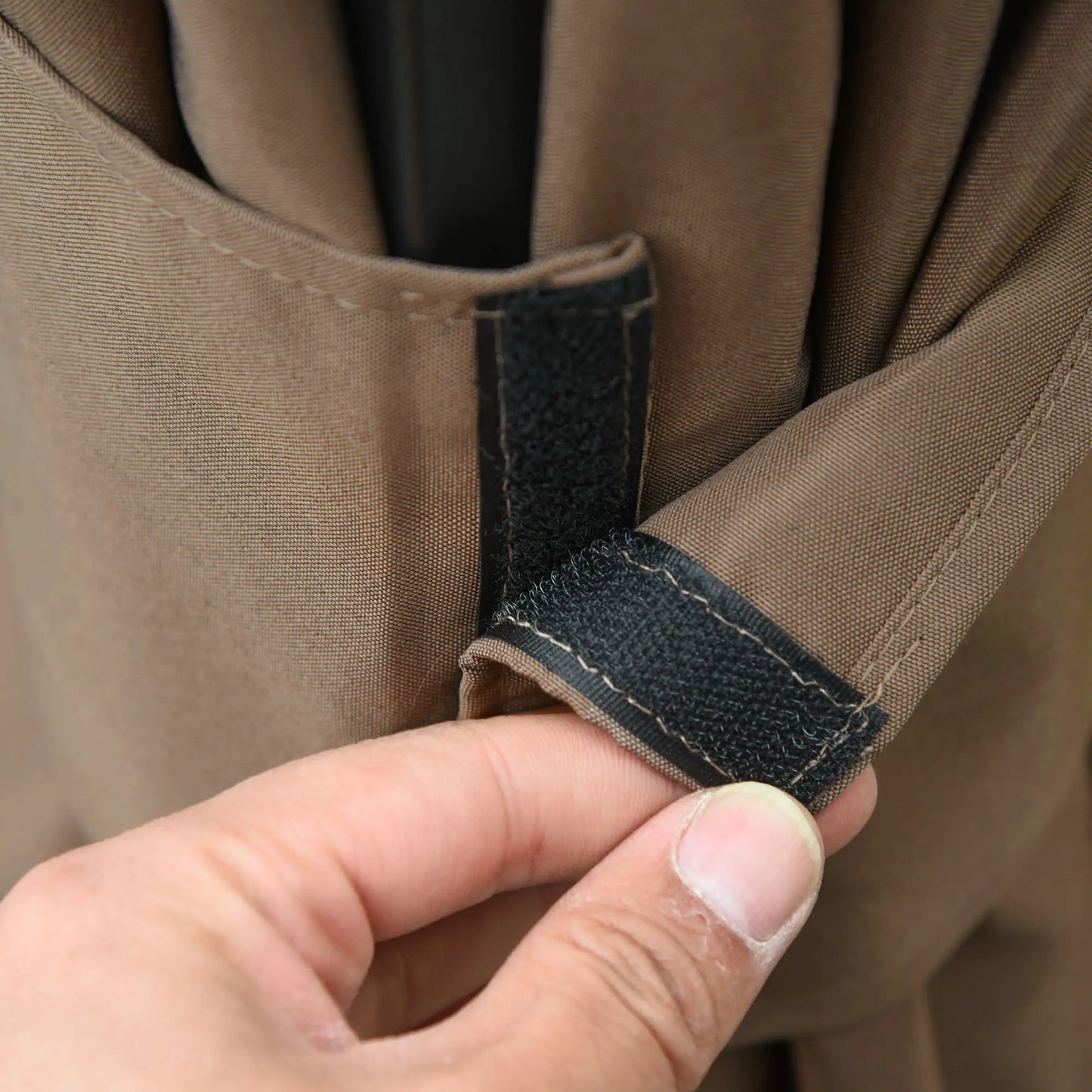 10' x 12' Gazebo Sidewall Set, 4 Panels, Hooks, C-Rings, Brown Gazebo Sidewalls at Gallery Canada