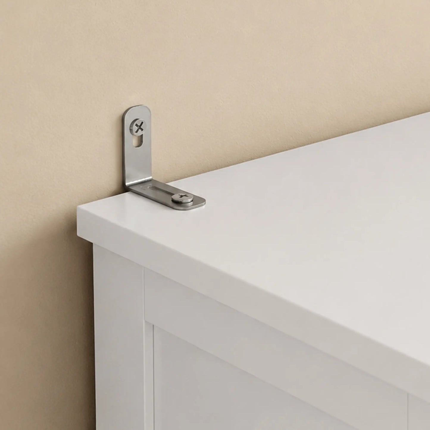 67" Tall Bathroom Storage Cabinet, Freestanding Narrow with Adjustable Shelves